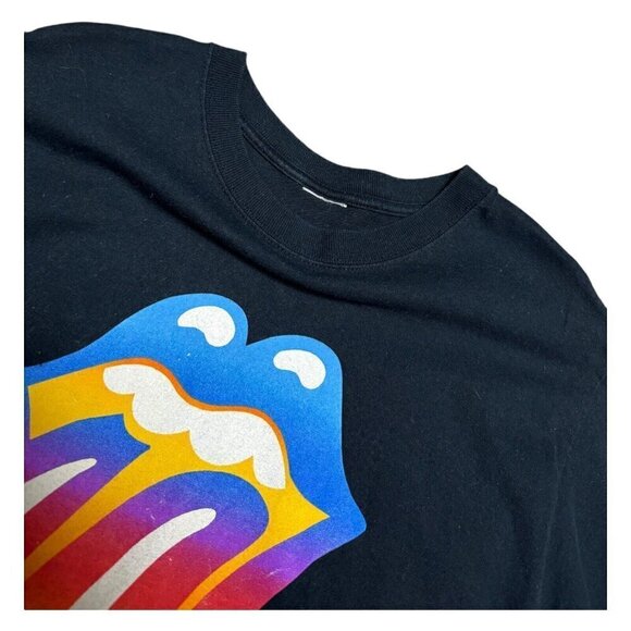 The Rolling Stones FORTY LICKS Rock Band Music Retro Y2K 2002 Tour Merch Tee M - Picture 3 of 5